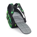 Obrazek Zestaw studencki Bagmaster LINCOLN 25 A - zielono-czarny Zielony 30 l