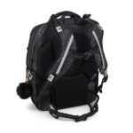 Obrazek Zestaw studencki Bagmaster ZIPSTER 25 A - czarny z białymi kwiatami