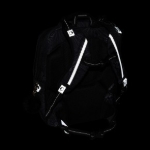 Obrazek Zestaw studencki Bagmaster ZIPSTER 25 A - czarny z białymi kwiatami