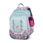 Obrazek Bagmaster ALFA 25 Duży zestaw szkolny dla pierwszoklasistów - Fairy Multicolour 18 l