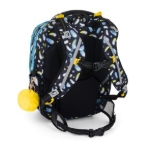 Obrazek Bagmaster BETA 25 Duży zestaw szkolny dla pierwszoklasistów - papuga czarna 18 l