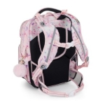 Obrazek Bagmaster DOPI 25 Duży zestaw szkolny dla pierwszoklasistów - motyle Różowy 18 l