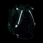 Obrazek Bagmaster LUMI 25 C duży zestaw szkolny dla pierwszoklasistów - dinosarus Green 18 l