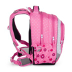 Obrazek Plecak szkolny Bagmaster LUMI 24 H - Teddy Bear Pink 18 l