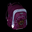 Obrazek Plecak szkolny Bagmaster LUMI 24 H - Teddy Bear Pink 18 l