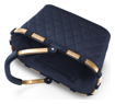 Obrazek Reisenthel Carrybag Frame Rhombus Midnight Gold 22 L
