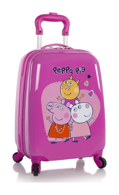 Obrazek Heys Kids Peppa Pig 4w Pink 26 L
