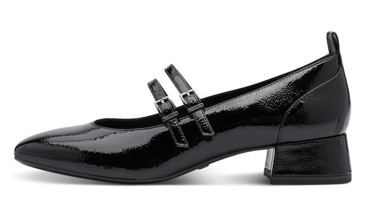 Obrazek Tamaris 1-22318-43-007 Czarne czółenka damskie