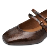 Obrazek Tamaris 1-22318-43-398 Brązowe czółenka damskie