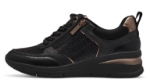 Obrazek Tamaris 1-23721-42-096 Czarne sneakersy damskie