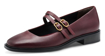 Obrazek Tamaris 1-22131-45-537 Bordowe baleriny damskie