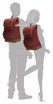 Obrazek Enrico Benetti Santiago 46162 Burgundy 23 L