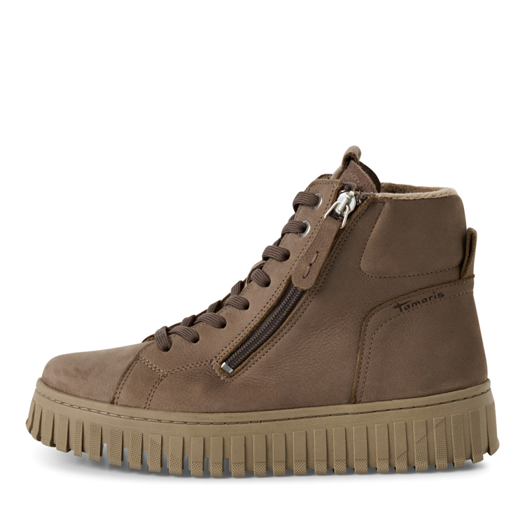 Obrazek Tamaris 1-25206-43-3A1 Botki damskie taupe
