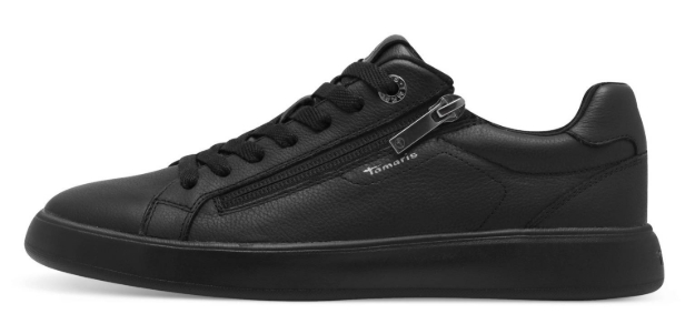 Obrazek Tamaris 1-23709-44-007 Czarne sneakersy damskie