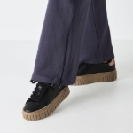 Obrazek Tamaris 1-23702-45-098 Czarne sneakersy damskie