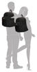 Obrazek Enrico Benetti Amsterdam 54233 Black 30 L
