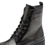 Obrazek Tamaris 1-25236-43-286 Botki damskie antracytowe