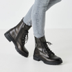 Obrazek Tamaris 1-25236-43-286 Botki damskie antracytowe