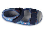 Obrazek BEFADO 350P052 sandały chłopięce SNAKE samoloty