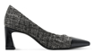Obrazek Tamaris 1-22466-45-009 czółenka damskie czarny/biały