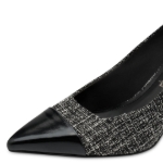 Obrazek Tamaris 1-22466-45-009 czółenka damskie czarny/biały