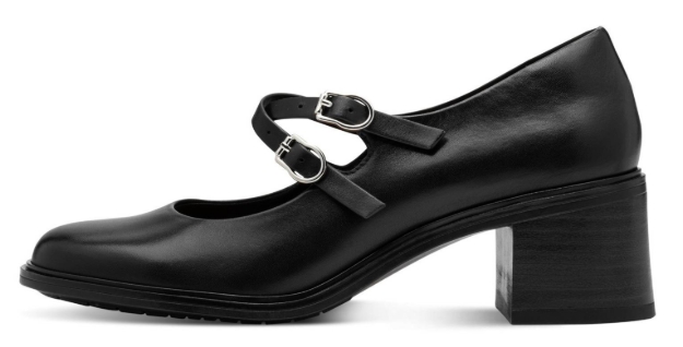 Obrazek Tamaris 1-22411-45-001 Czarne czółenka damskie