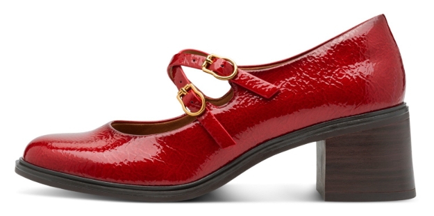 Obrazek Tamaris 1-22459-45-500 Czerwone czółenka damskie