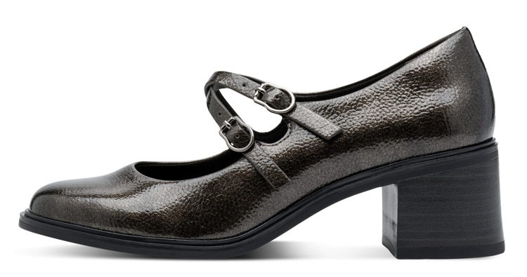 Obrazek Tamaris 1-22459-45-915 Czółenka damskie w kolorze cyny