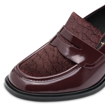 Obrazek Tamaris 1-24464-45-534 Damskie loafersy w kolorze merlot