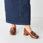 Obrazek Tamaris 1-24349-45-305 Koniakowe mokasyny damskie