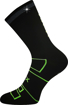 Obrazek Skarpety VOXX® Reflexon czarny/neonowy zielony 1 para