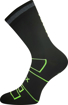 Obrazek Skarpety VOXX® Reflexon czarny/neonowy zielony 1 para