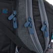 Obrazek Bagmaster BAG 21 B plecak studencki - zielony niebieski szary 30 l