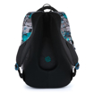 Obrazek Bagmaster BAG 21 B plecak studencki - zielony niebieski szary 30 l