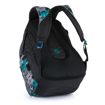 Obrazek Bagmaster BAG 21 B plecak studencki - zielony niebieski szary 30 l