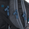 Obrazek Bagmaster BAG 21 B plecak studencki - zielony niebieski szary 30 l
