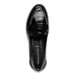 Obrazek Tamaris 1-24239-42-018 Czarne mokasyny damskie