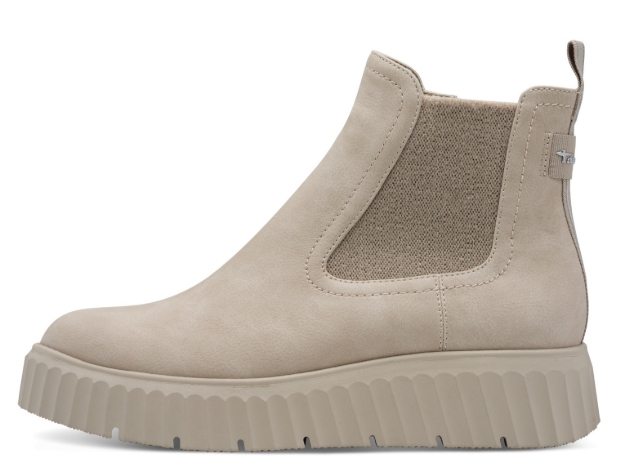 Obrazek Tamaris 1-25420-45-204 Botki damskie jasnoszare