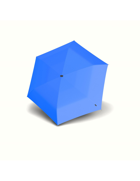 Obrazek KNIRPS X4U ultra light slim neon blue - lekki składany parasol niebieski