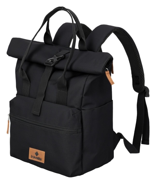 Obrazek Travelite Basics Short Handle Roll-up Black 11/14 L