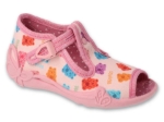 Obrazek BEFADO 213P144 kapcie dziewczęce misie