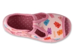 Obrazek BEFADO 213P144 kapcie dziewczęce misie