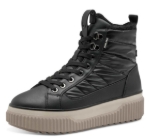Obrazek Tamaris 1-26277-45-001 Zimowe botki damskie czarne