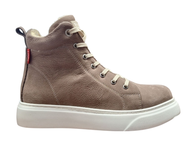 Obrazek Looke LYSIANE L1256-34 Damskie buty zimowe za kostkę brązowe