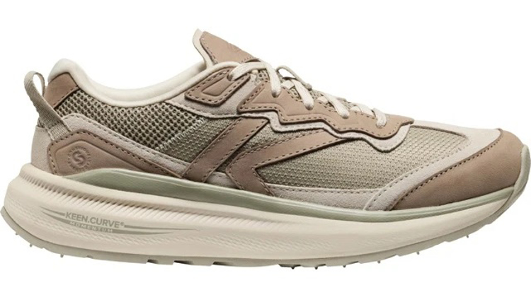 Obrazek KEEN WK500 Skórzane damskie buty trekkingowe abbey stone/birch
