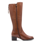 Obrazek Tamaris 1-25539-45-305 Botki damskie brązowe