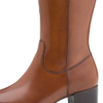 Obrazek Tamaris 1-25539-45-305 Botki damskie brązowe