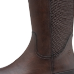 Obrazek Tamaris 1-25625-45-342 Botki damskie brązowe