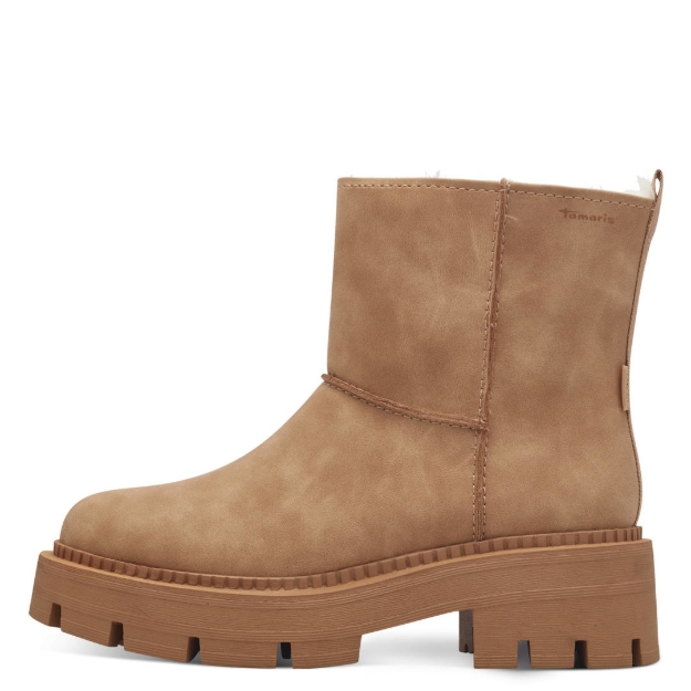 Obrazek Tamaris 1-26439-43-310 Zimowe botki damskie brązowe