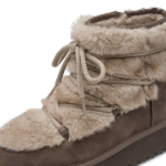 Obrazek Tamaris 1-26475-45-341 Zimowe botki damskie taupe